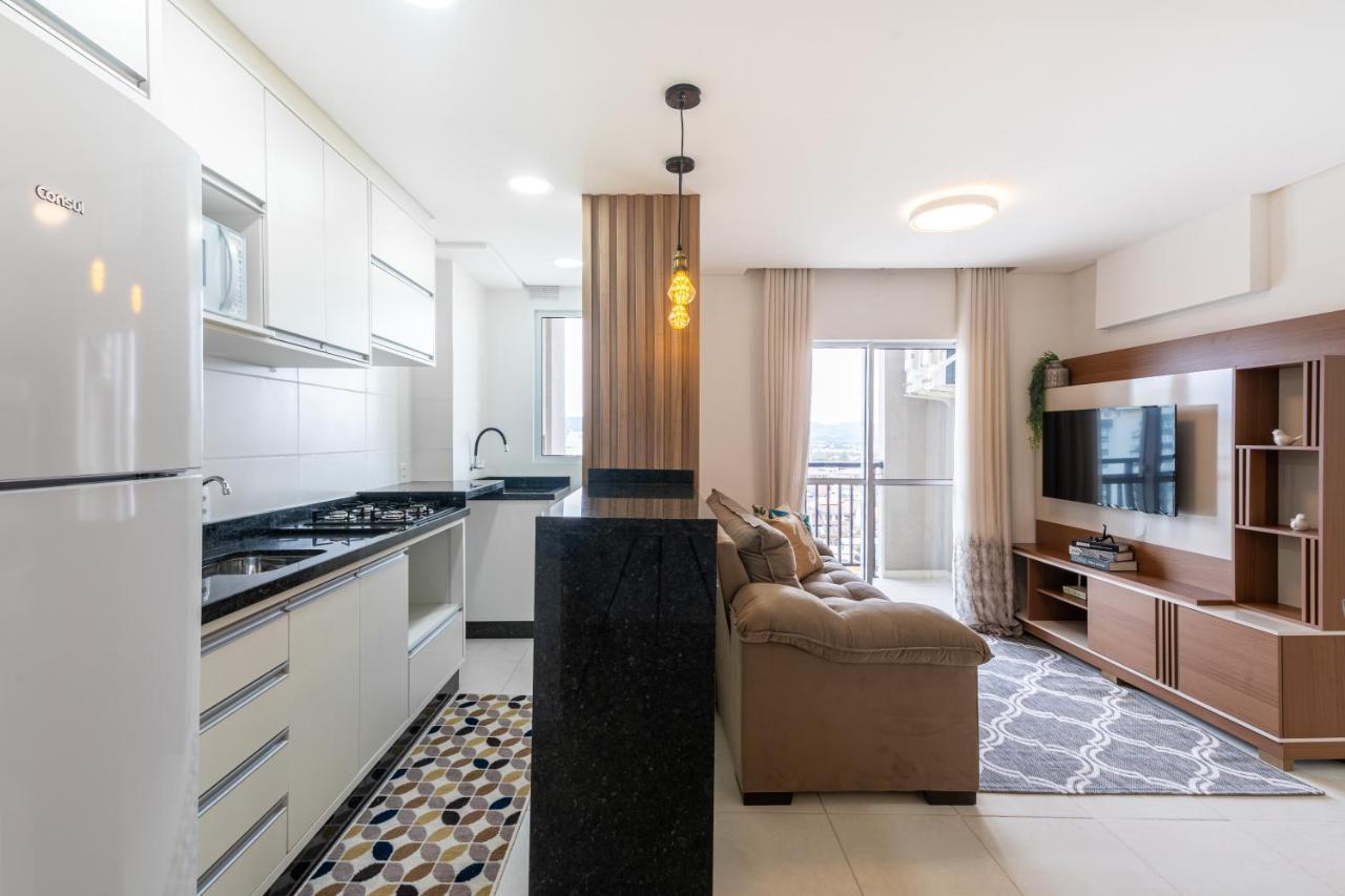 Apartamento Com Vista Mar, Ar-Condicionado, Wi-Fi Condominio Com Piscina, Quadra De Esportes Playground Infantil A 15 Minutos Do Beto Carreiro Piçarras Eksteriør bilde
