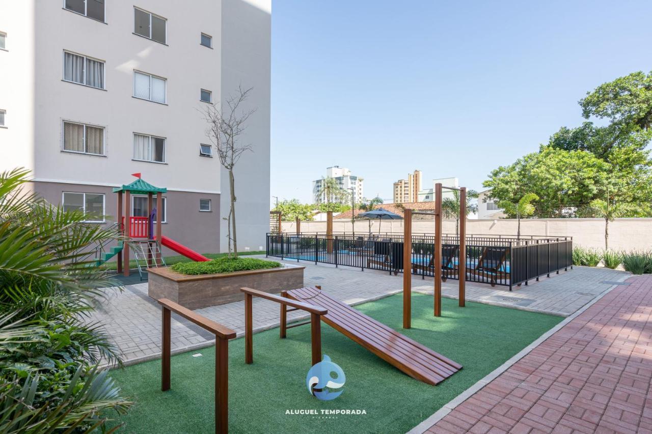 Apartamento Com Vista Mar, Ar-Condicionado, Wi-Fi Condominio Com Piscina, Quadra De Esportes Playground Infantil A 15 Minutos Do Beto Carreiro Piçarras Eksteriør bilde